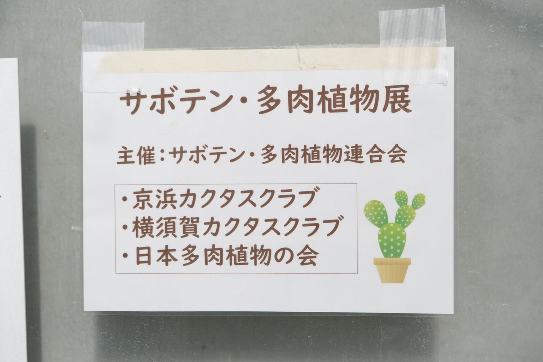 サボテン・多肉植物展に出展しているクラブ